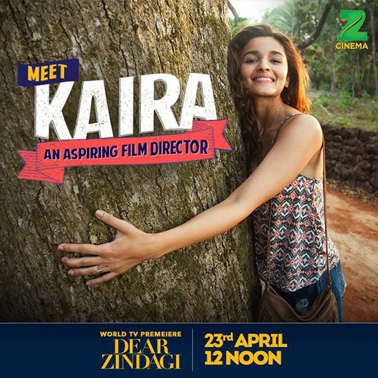 Alia Bhatt as Kiara in Dear Zindagi
