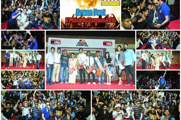 HT City Rockon campus - Arena Animation College Fest review