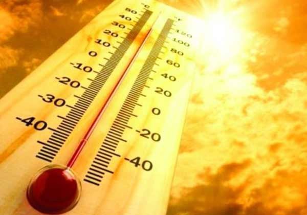The entire nation is facing scorching heat