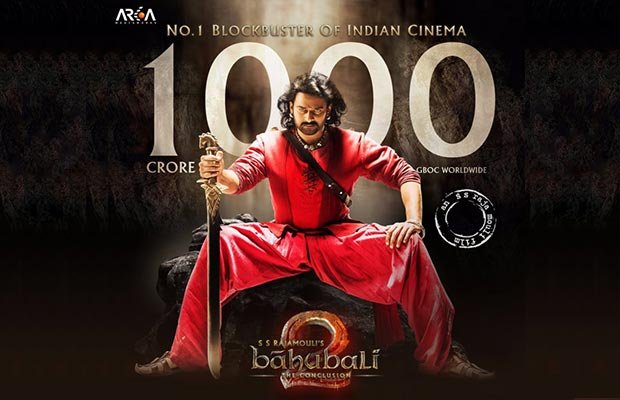 Bahubali 2 breaks all records of 1000 Crore Movie Club of Indian Cinema